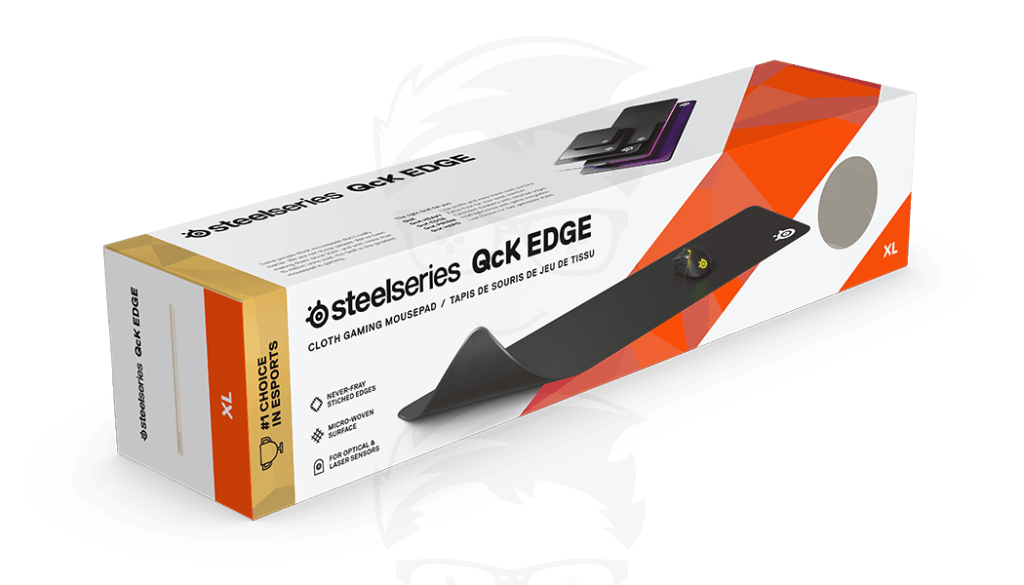 SteelSeries Qck Edge Cloth Gaming Mouse Pad - XL SteelSeries Qck Edge Cloth Gaming Mouse Pad - XL
